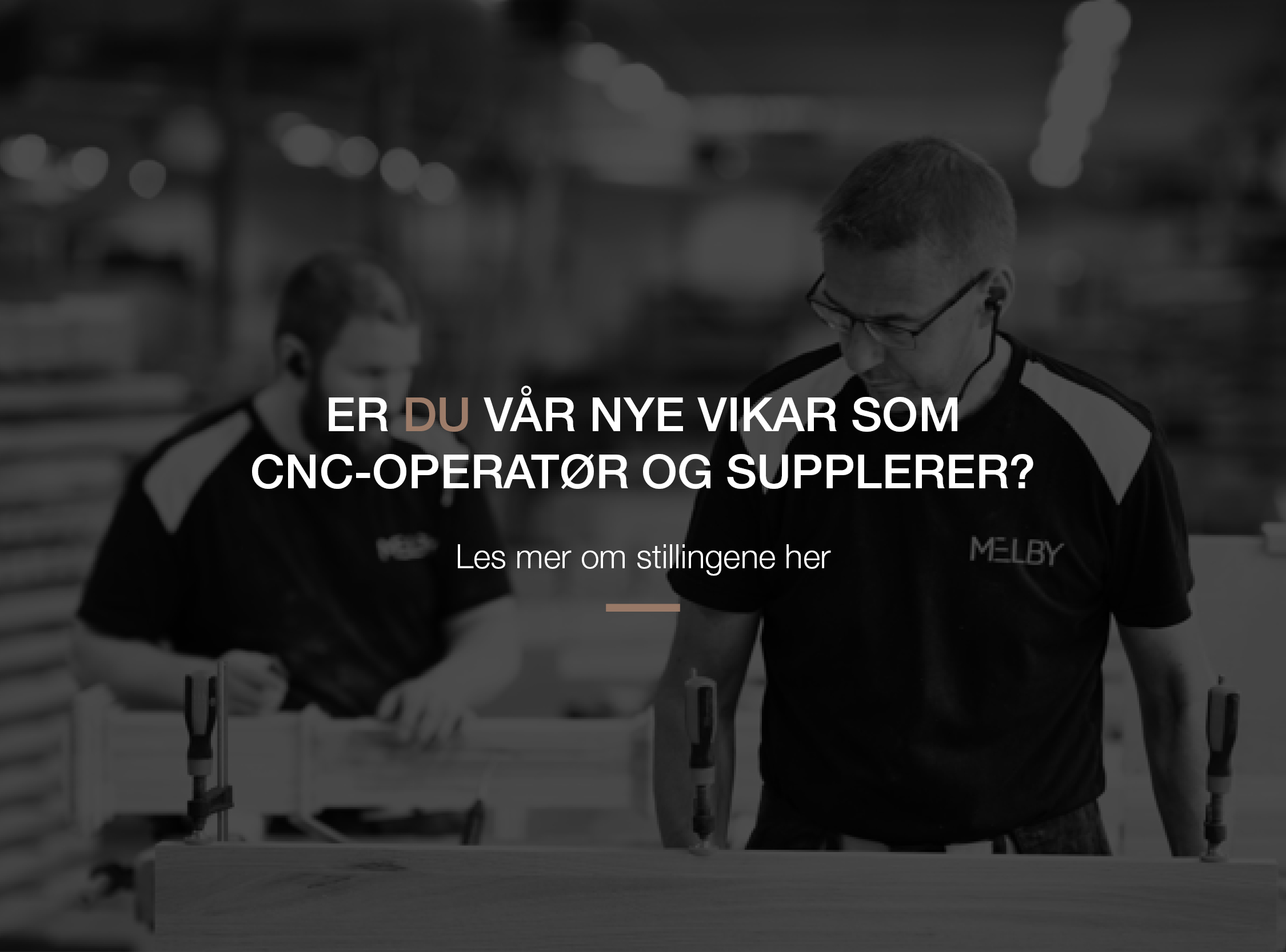 Stillingsannonse CNC-vikar 2