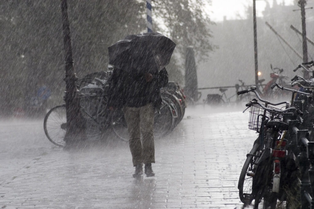 Mer regn som følge av klimaendringene